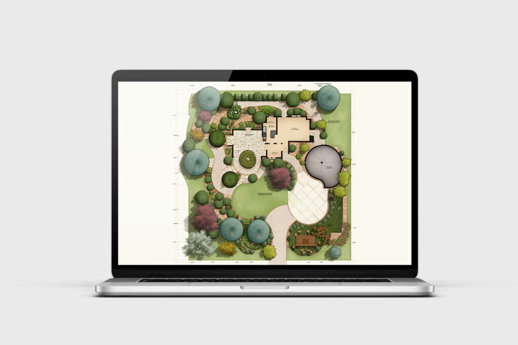 Gartenplanung mit CAD-Software